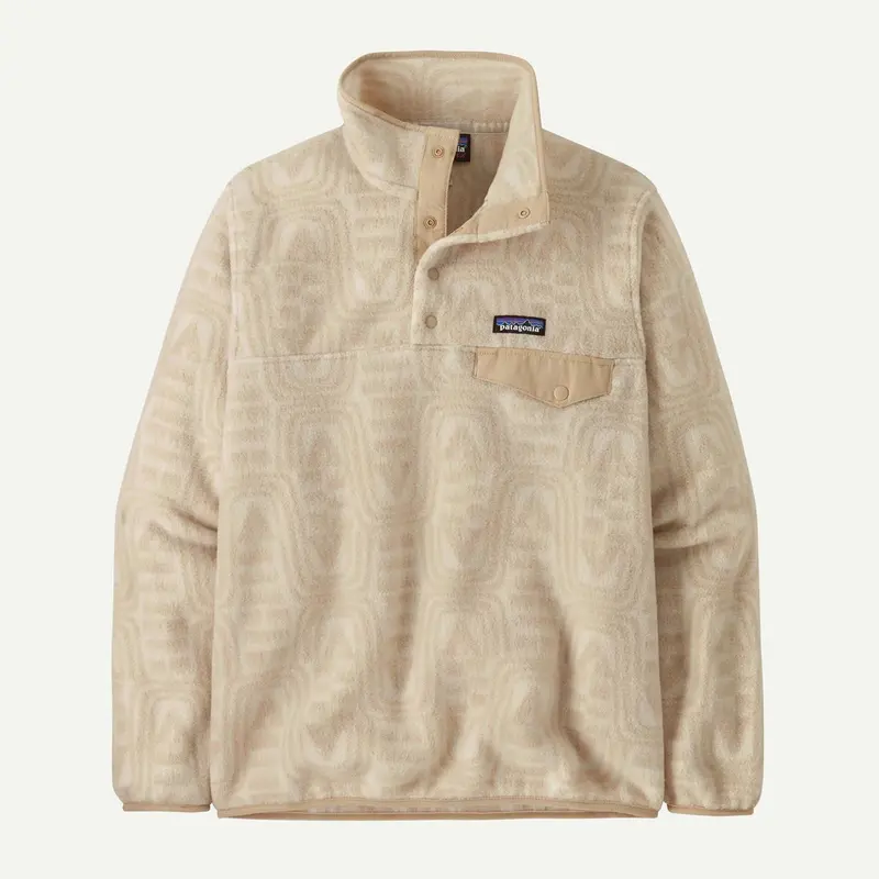 Patagonia Damen Lightweight Synchilla Snap-T Fleece Pullover Flow