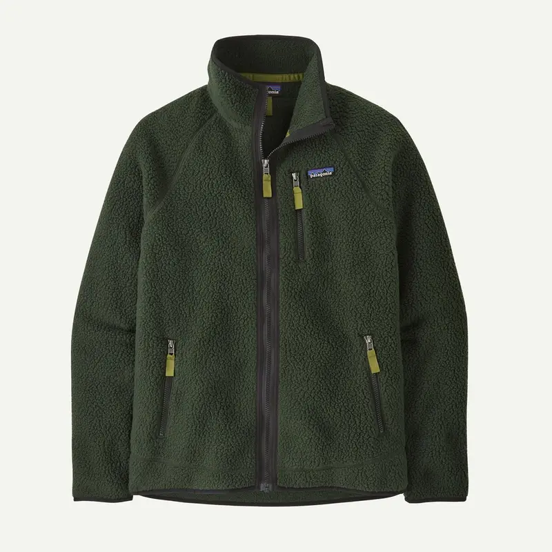 Patagonia Herren Retro Pile Fleece Jacke Old Growth Green