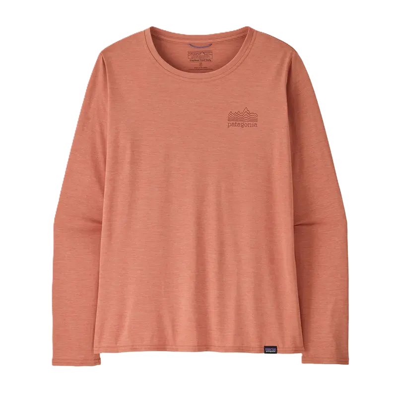 Patagonia Long-Sleeved Capilene® Cool Daily Graphic Shirt Damen