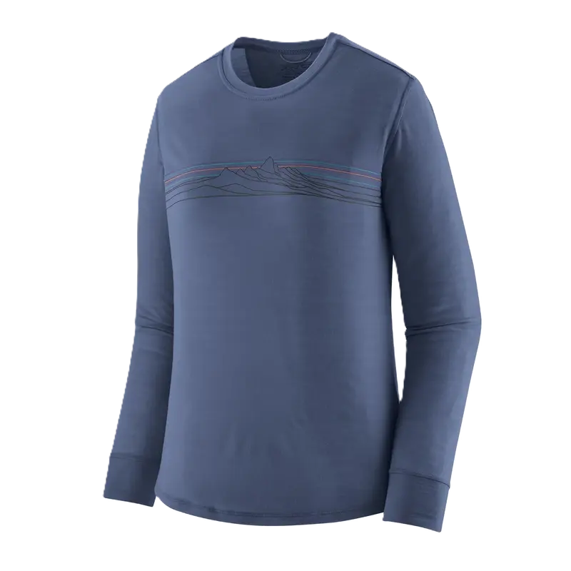 Patagonia Long-Sleeved Capilene® Cool Merino Blend Graphic Shirt Damen