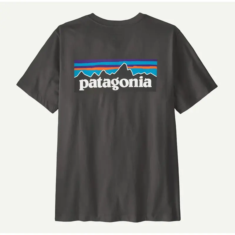 Patagonia M P-6 Logo ink black Herren T-Shirt