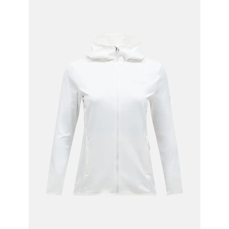 Peak Performance W Light Zip Hood Women offwhite