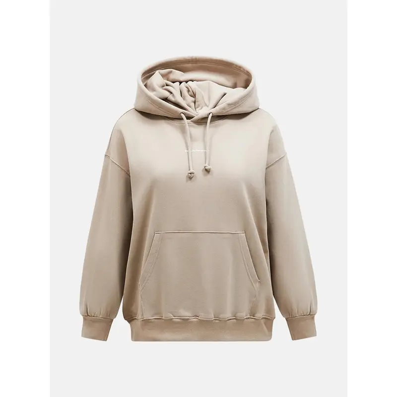 Peak Performance W Original Terry Hood Women avid beige