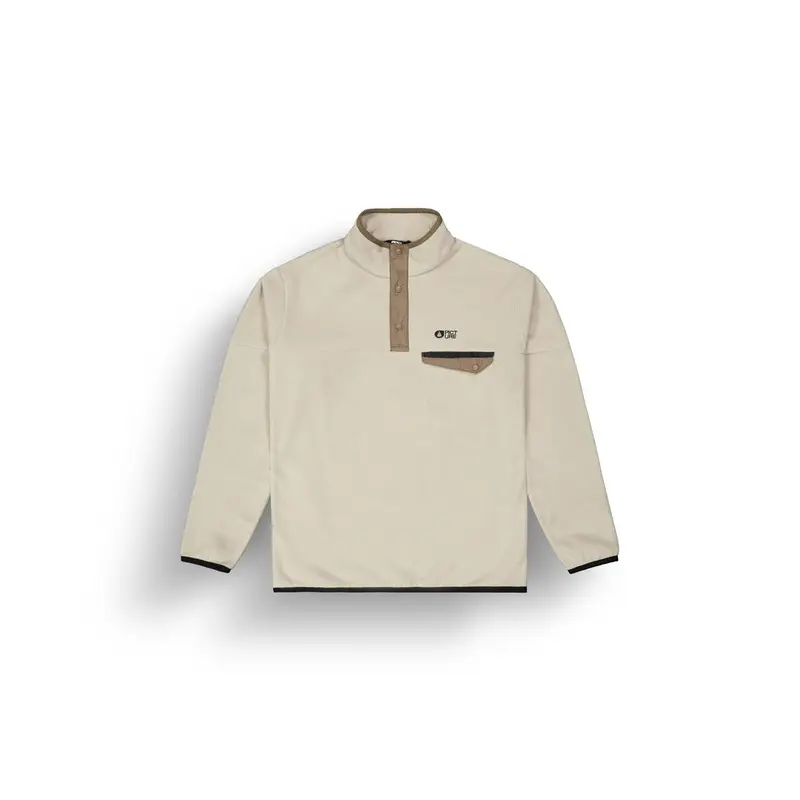 Picture Arcca 1/4 Fleece Men pure cashmere