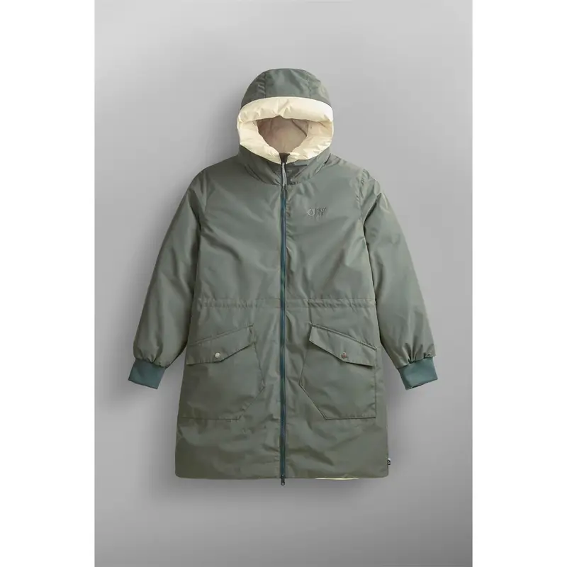 Picture Inukee Rev. Jkt Women concrete grey