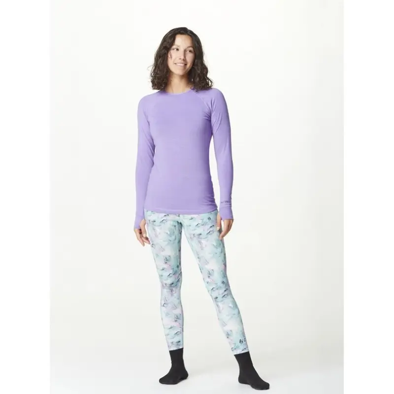 Picture - MILITA TOP- Paisley Purple - Damen
