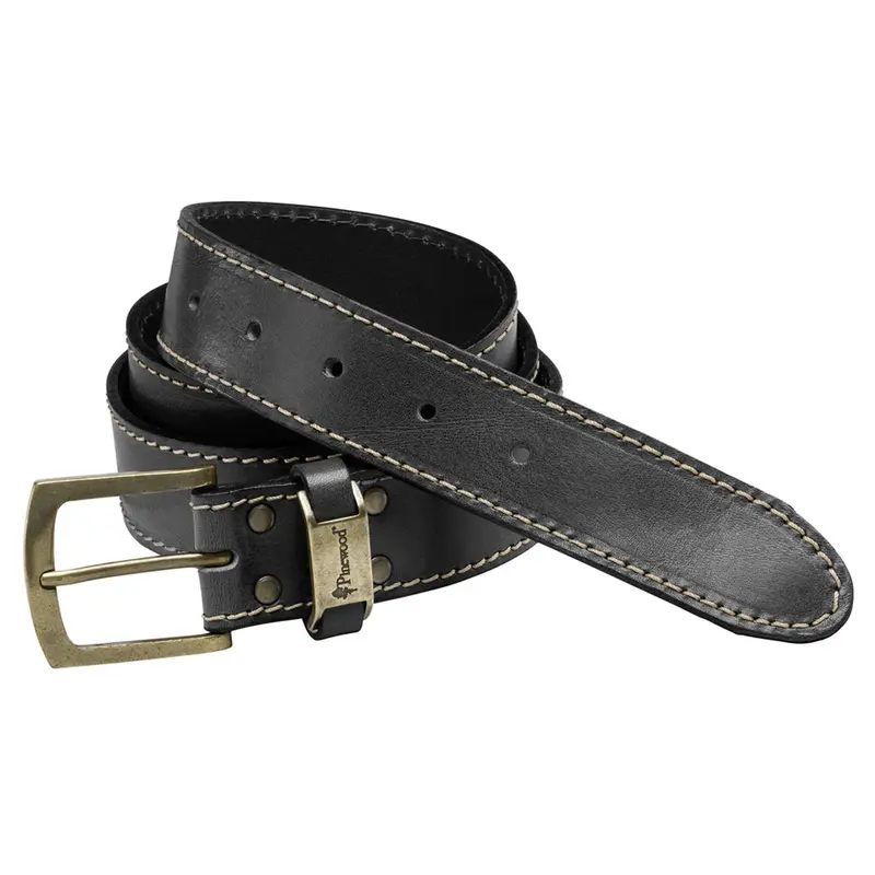Pinewood Prestwick Ledergürtel 35mm schwarz