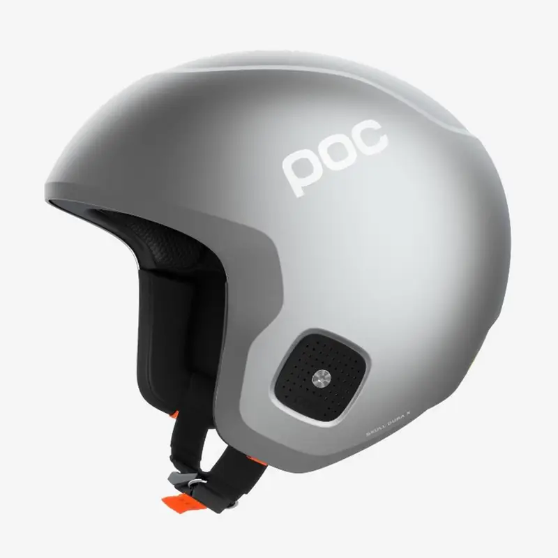 POC Skull Dura X Mips Skihelm - Silber Matt