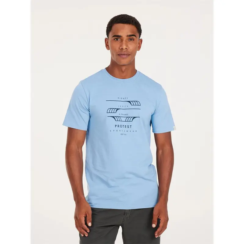 Protest Herren T-Shirt Rimble Blau