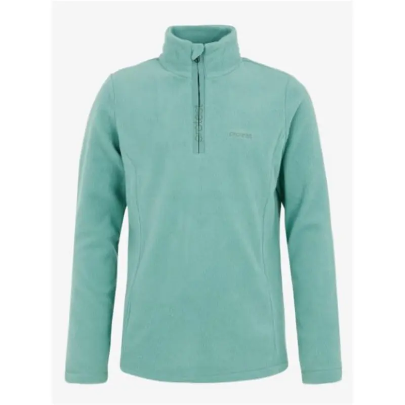 Protest Mutey Jr 1/4 Zip Top crocodile green Kinder Rolly