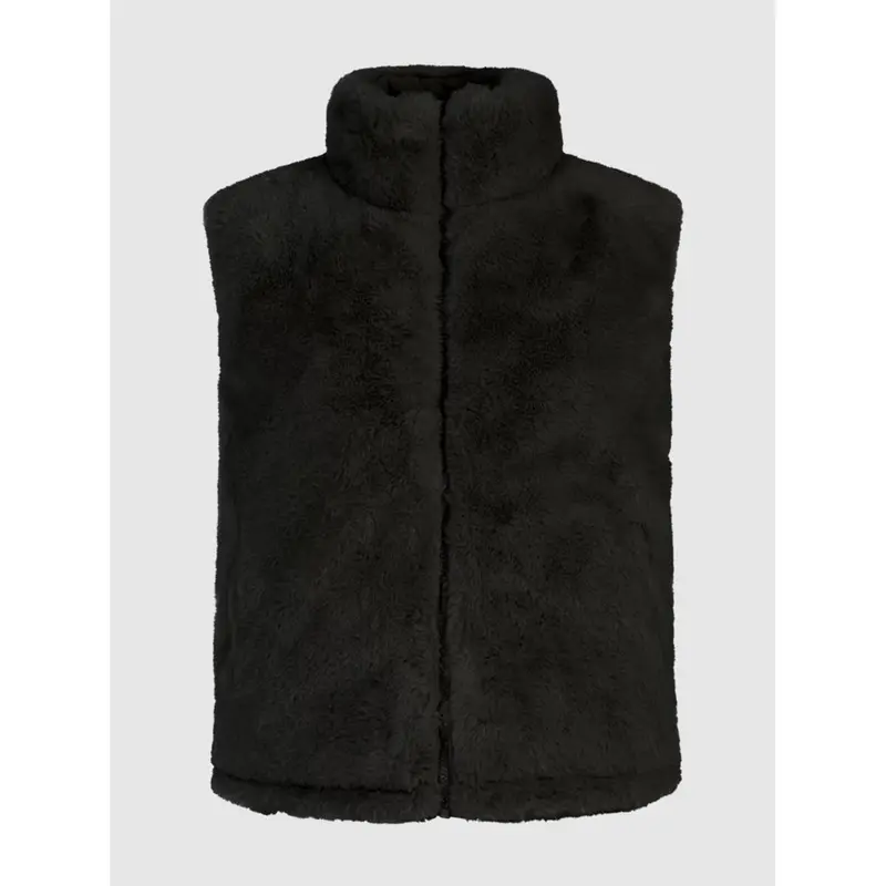 Protest Ponzo Woman Teddy Outdoor-Weste - Anthra Gray