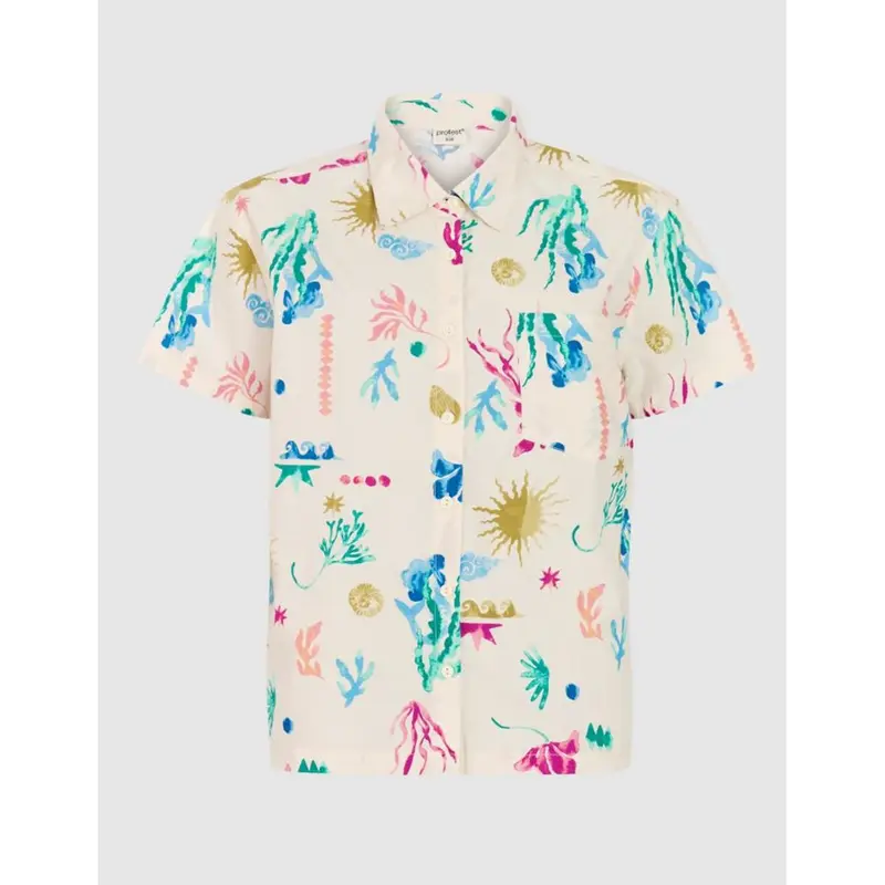 Protest Sizzle Blouse canvas offwhite Damen Bluse