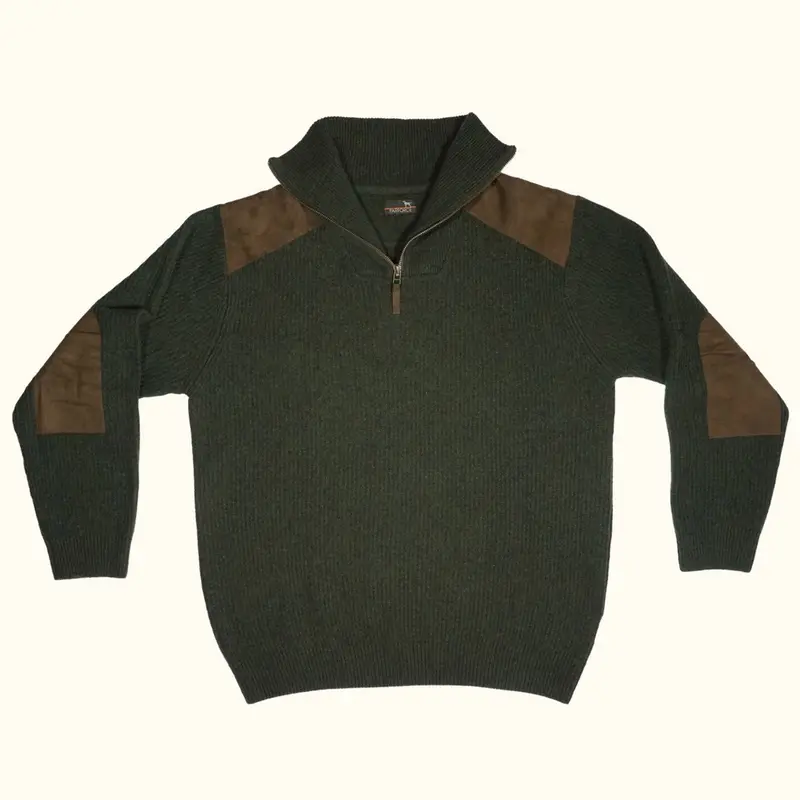 Pullover Grün/Braun