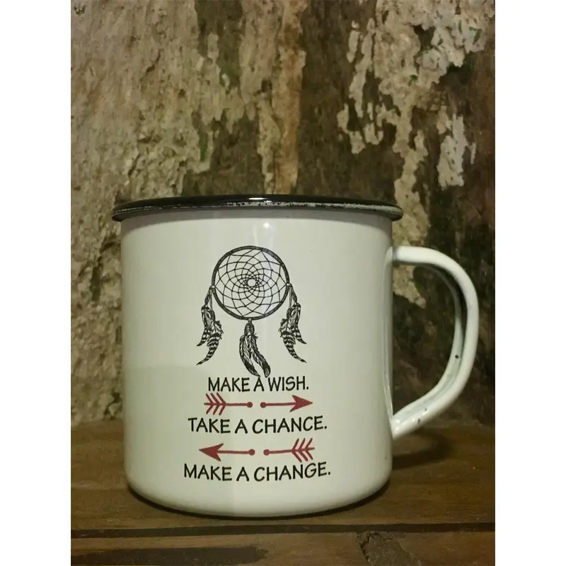 Regio Mugs Make a Wish Take a Chance Make a Change 400ml
