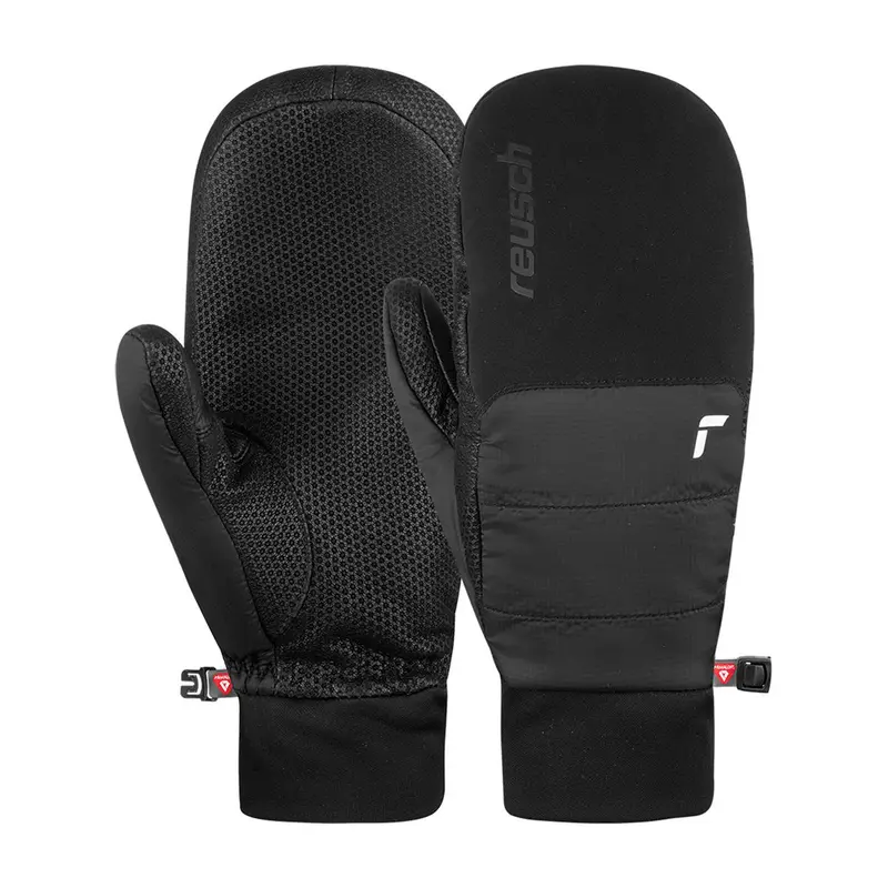 Reusch Kavik Touch-Tec Mitten black silver