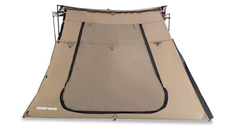 Rhino Rack Seitenteil (1) für Batwing Compact Markise, mit großer Öffnung
