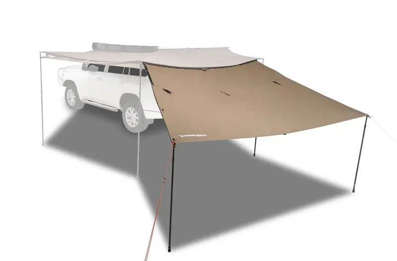 Rhino Rack Seitenteil (1) für Batwing, Sunseeker 2.5, geschlossen