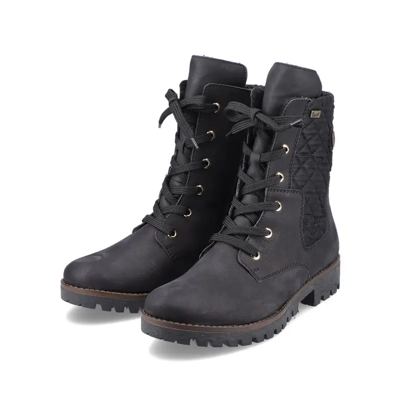 Rieker Tucson Biker Boots schwarz