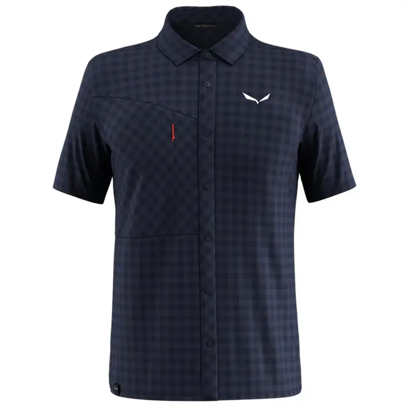 Salewa Puez Dry'Ton Kurzarm Hemd Herren - navy blazer