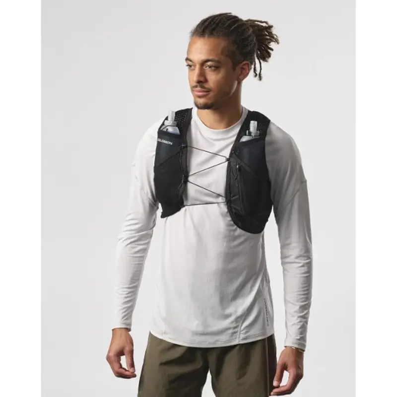 Salomon ACTIVE SKIN 4 Laufweste mit Flasks Unisex