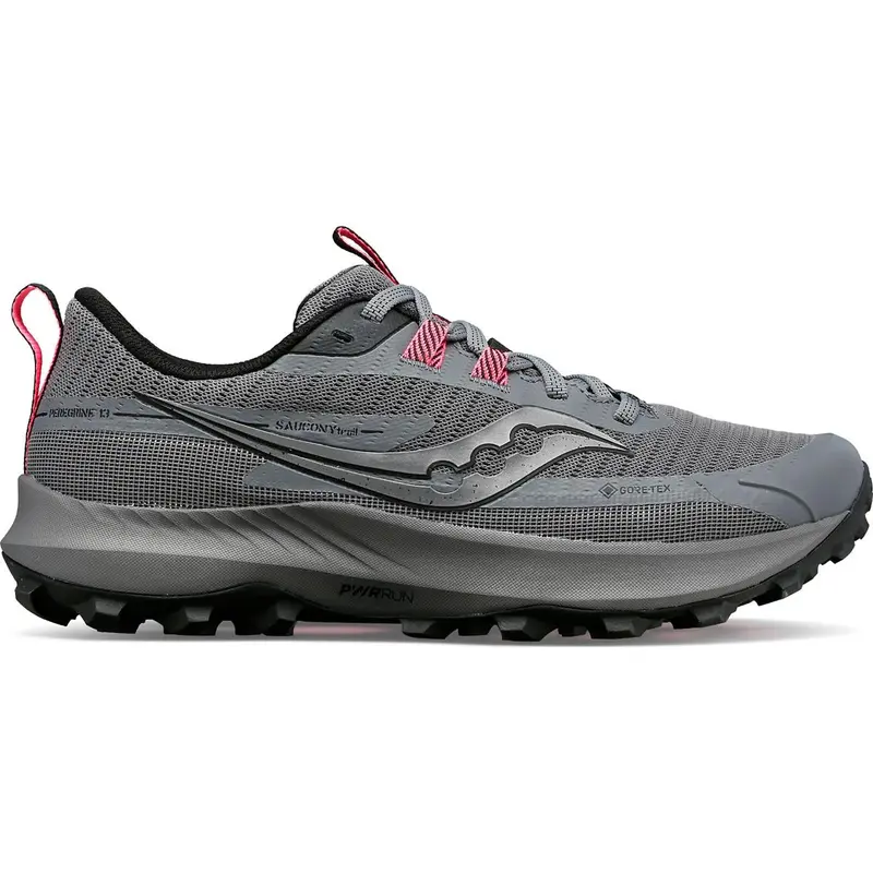 Saucony Peregrine 13 GTX W gravel/black