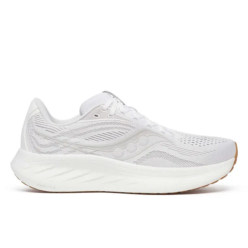 Saucony Ride 18 Men white gum