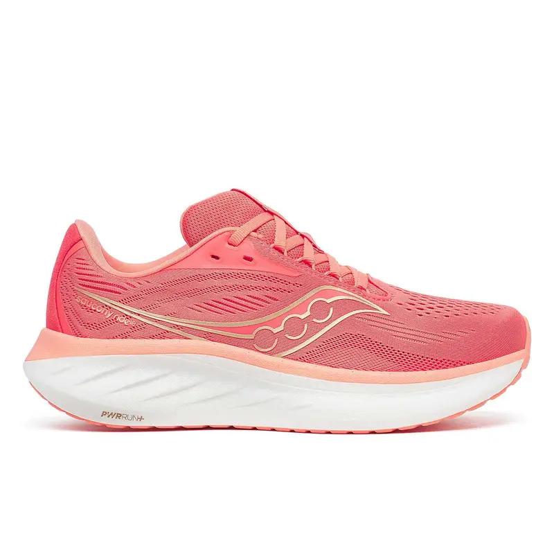 Saucony Ride 18 Women coral salmon