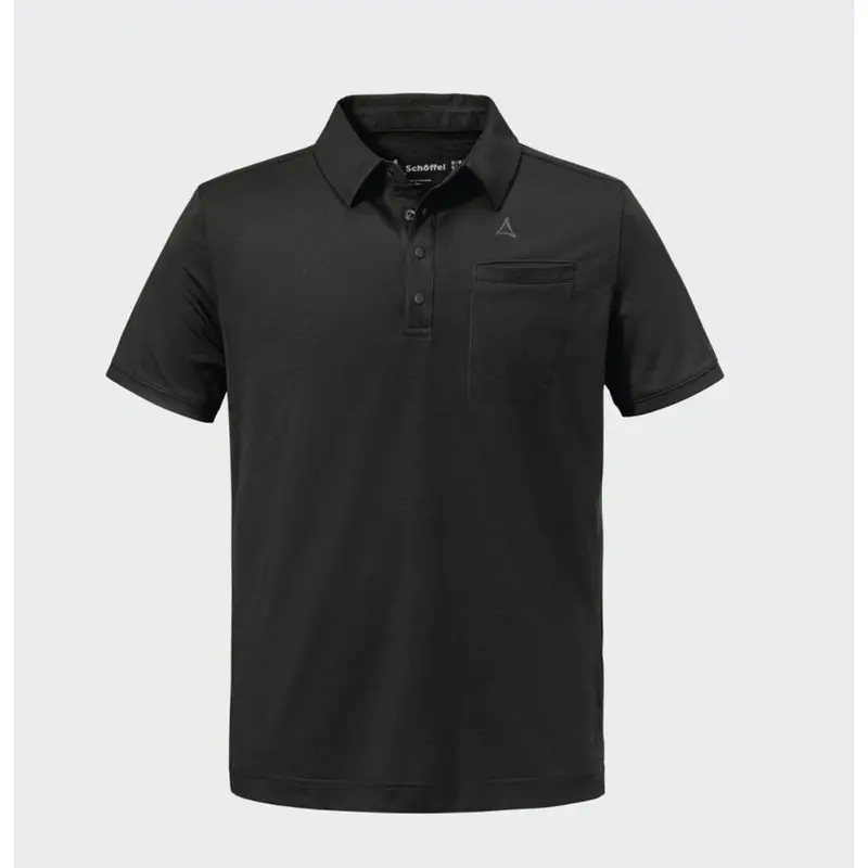 Schöffel Polo Shirt Ramseck M black Herren T-Shirt