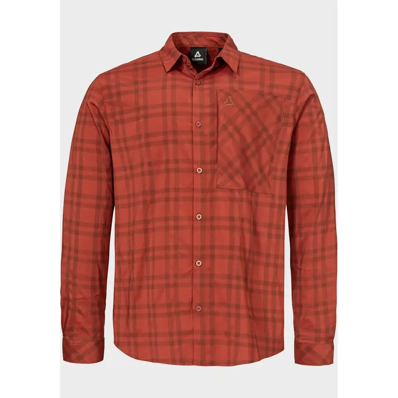 Schöffel Shirts Fraris dark crabapple Herren Hemd