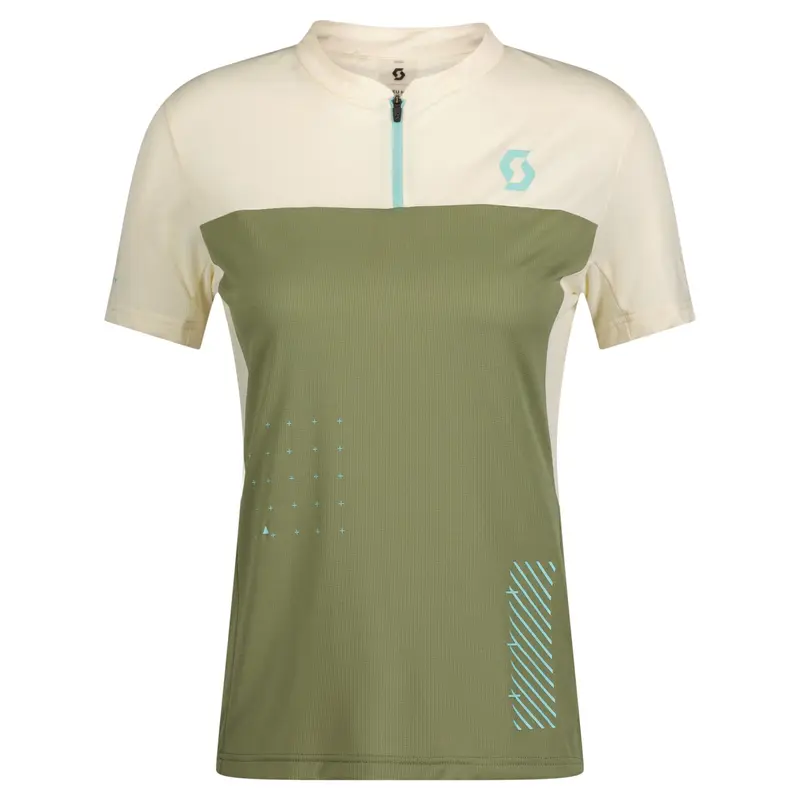 SCO Tee W's Trail Vertic Zip SS