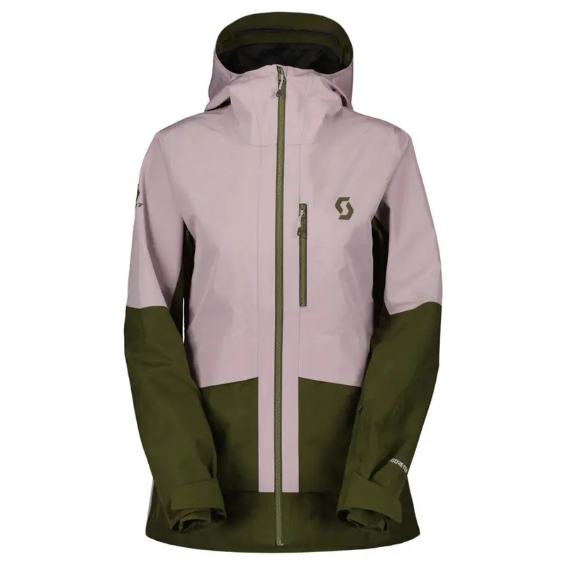 Scott Damenjacke Vertic 3L cloud pink/ fir green