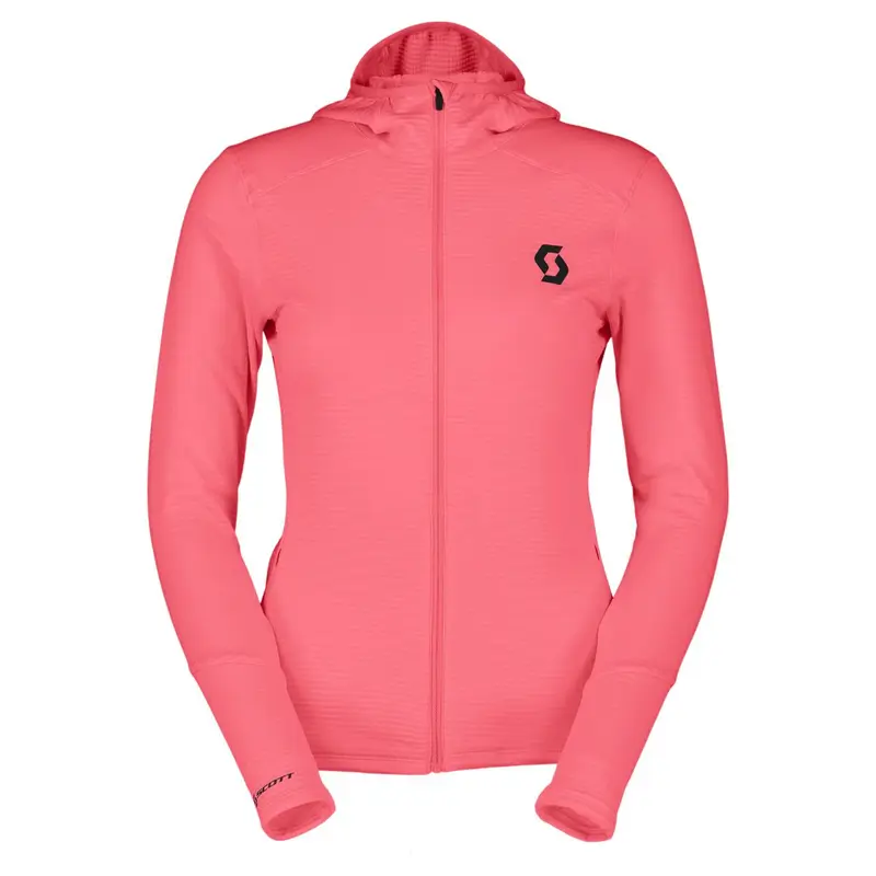 SCOTT Defined Light Hoody für Damen digital pink