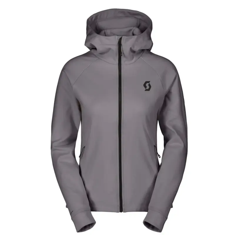 SCOTT Defined Warm Zip Damen-Hoody evening grey