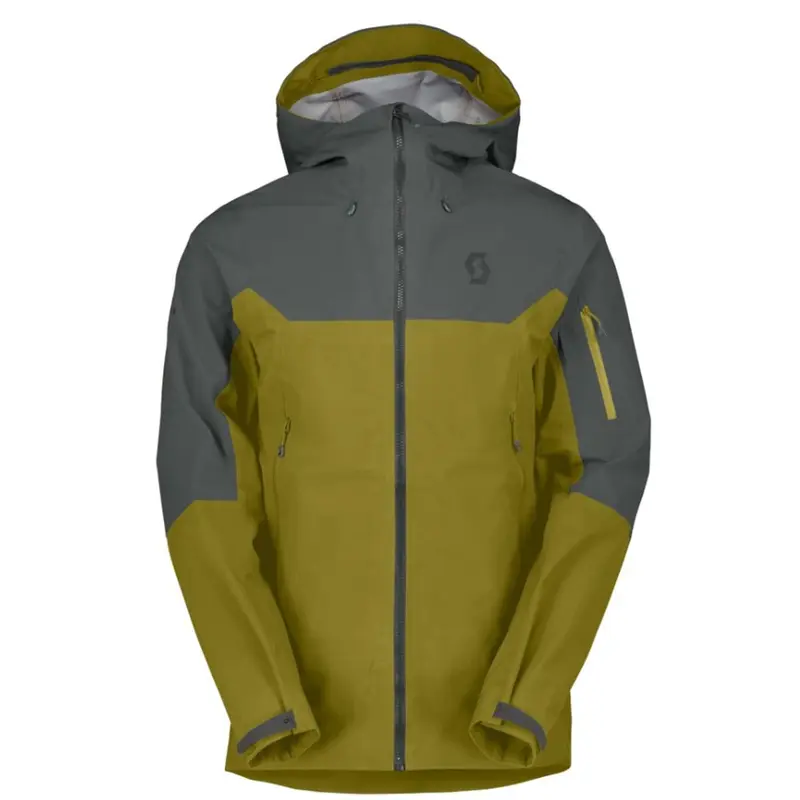 Scott- Explorair 3-lagige Herrenjacke - shadow grey/meadow green