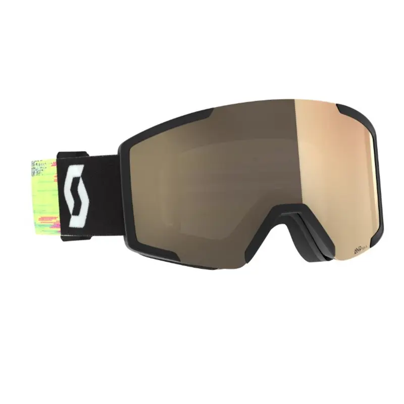 SCOTT Shield Light Sensitive Brille black/neon yellow