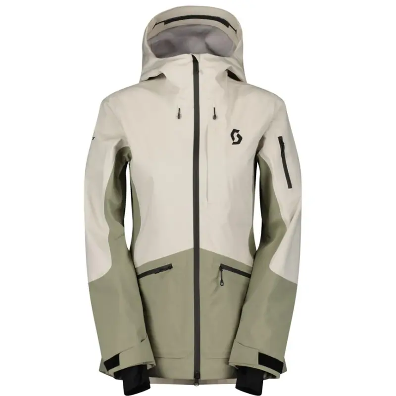 SCOTT Vertic 3L Damenjacke - dust white/dust grey