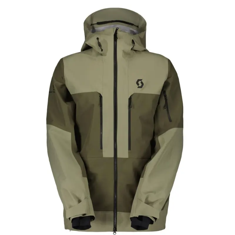 Scott- Vertic Ripstop 3-Lagige Herrenjacke - dust grey/douglas green - Herren