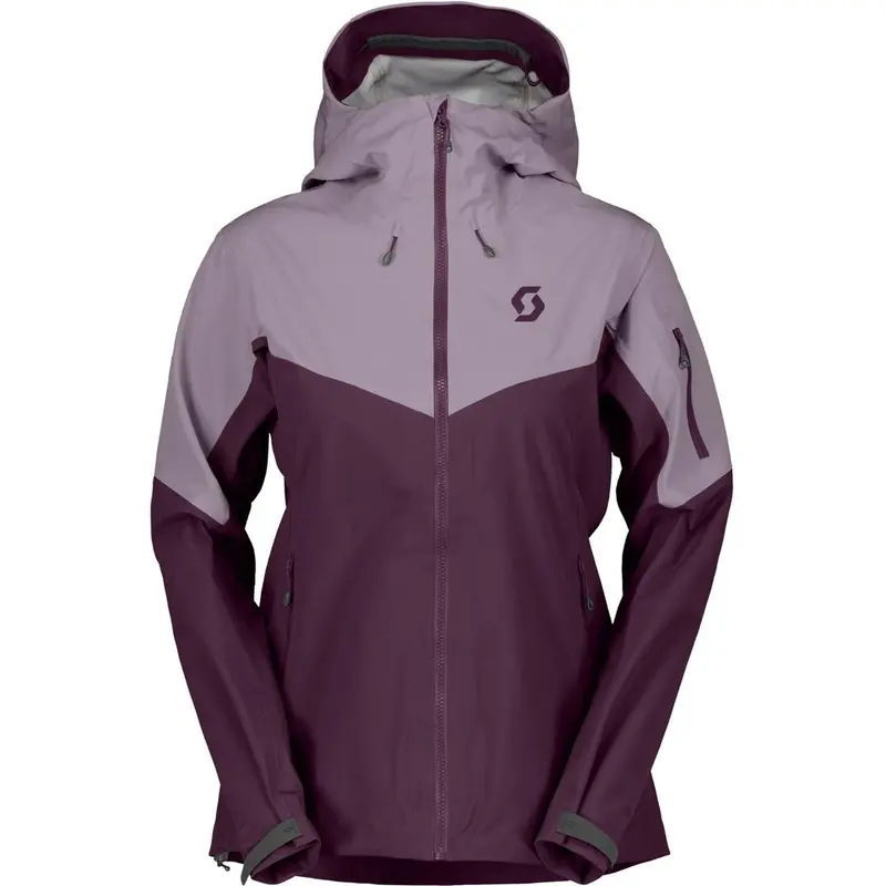 Scott W Explorair 3L Jacket cloud pink wild red Damen Hardshelljacke