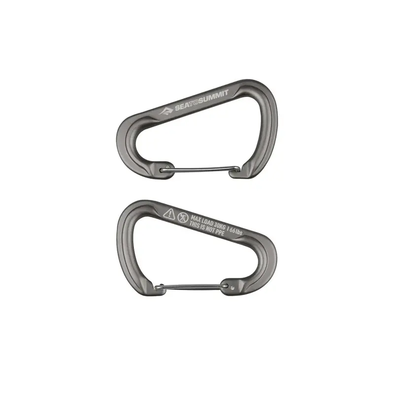 Sea to Summit Multifunktions-Karabiner Groß 2er Set
