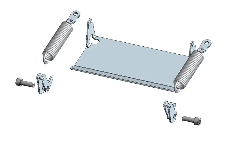 Seildruckplatten Kit Serie 9-18 10" Trommel Gen 1 & Gen2