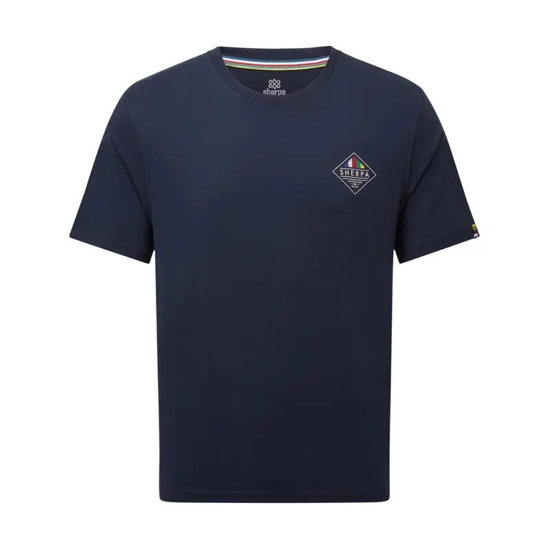 Sherpa Abenteuer-T-Shirt - rathee blue