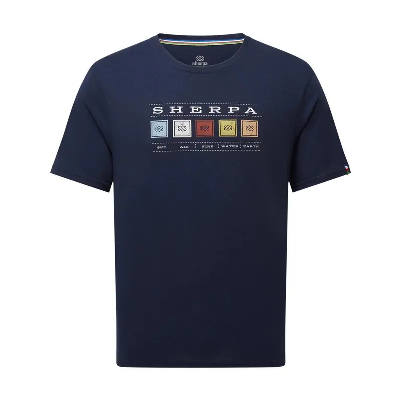 Sherpa Bali Element T-Shirt – rathee blue
