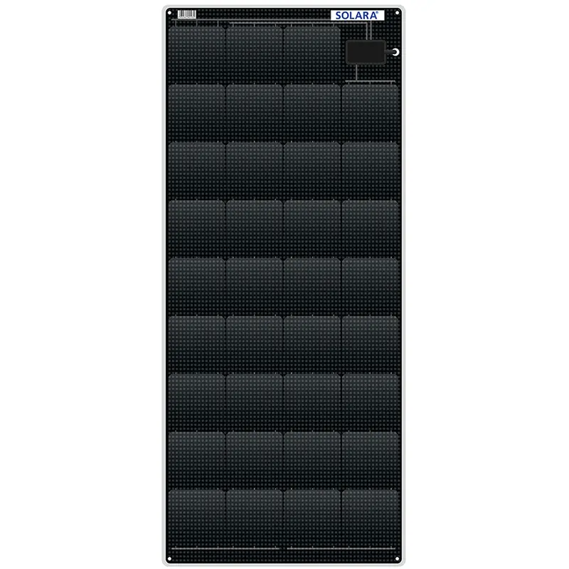 SOLARA Power M-Serie - S575M35 Marine130Wp Kabelausgang auf der Rückseite