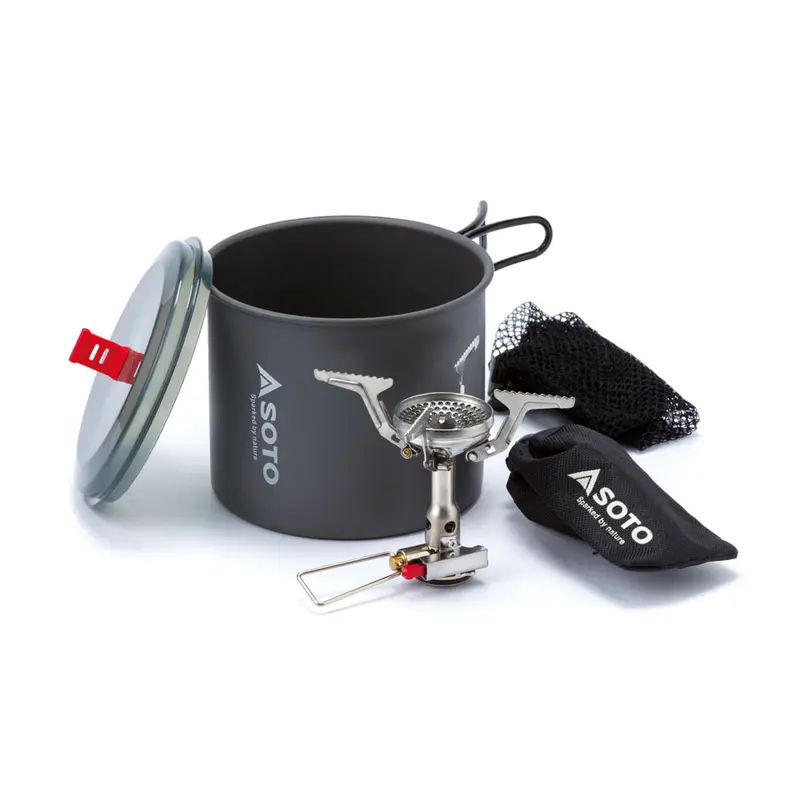 SOTO New River Pot 1L + AMICUS w/ Igniter