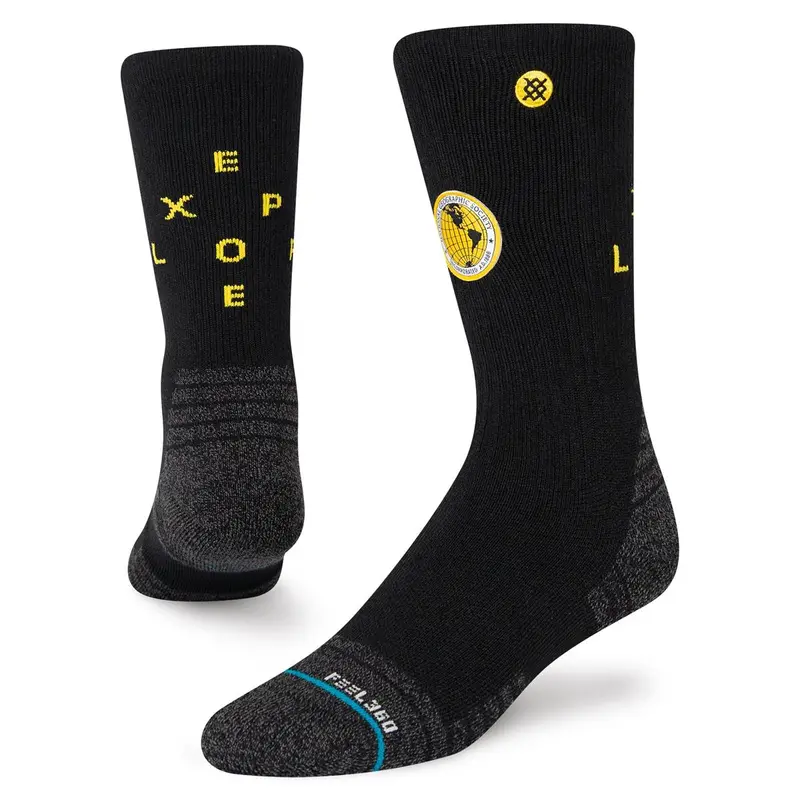 Stance Exploration Crew Socken black