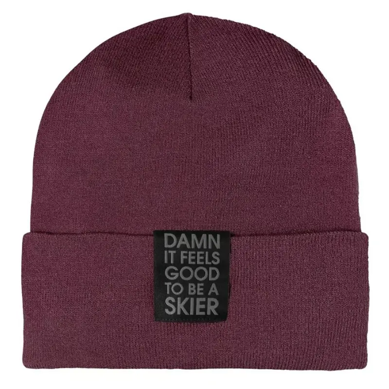 state of elevenate Skiers Beanie aubergine