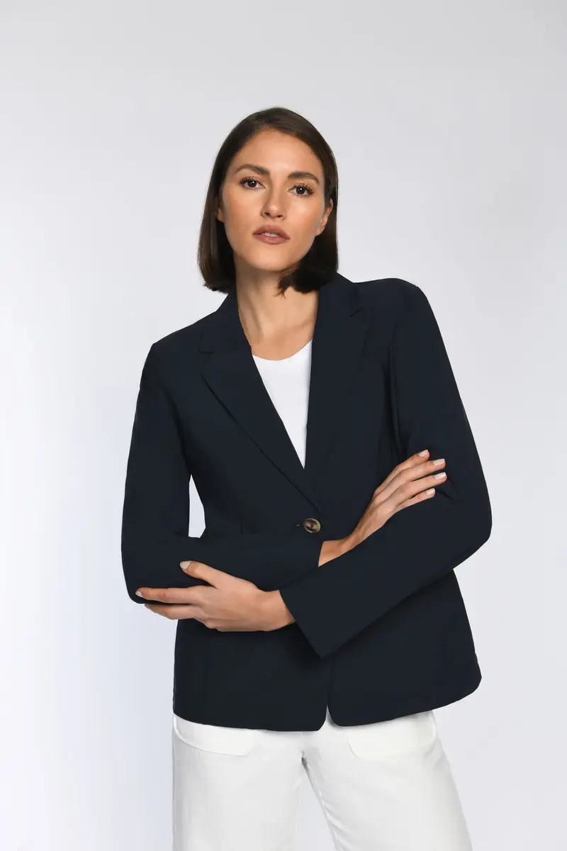 Taillierter Jersey-Blazer