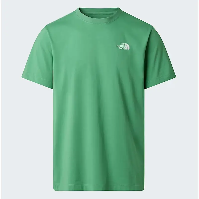 The North Face Evolution NSE Box normal geschnittenes T-Shirt für Herren Dimmed algae