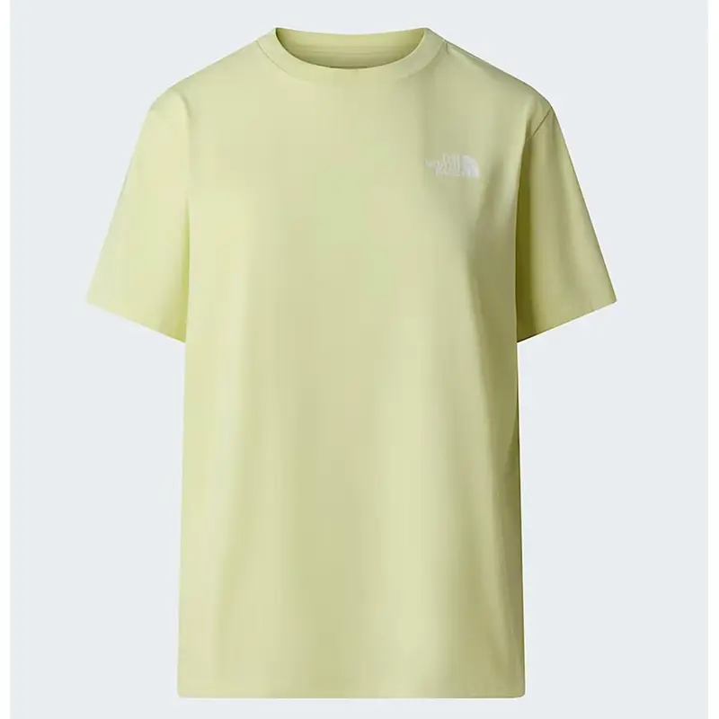 The North Face Evolution NSE Box relaxt geschnittenes T-Shirt für Damen Lemon Mist