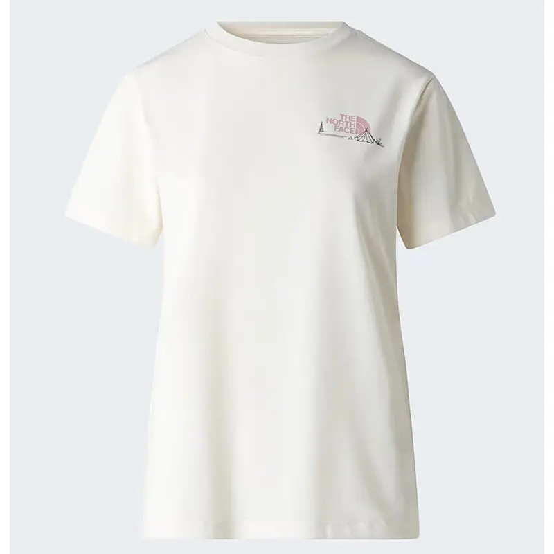 The North Face Monte Regular SS Tee Damen graphic white dune